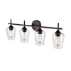 Millennium Lighting Ashford 4 - Light Vanity in  Rubbed Bronze - 3 of 4