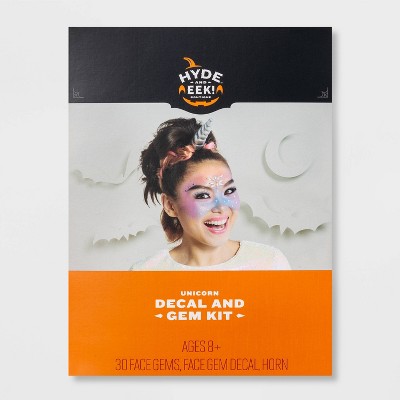 Unicorn Headband, Gem and Decal Kit Halloween Costume Makeup - Hyde & EEK! Boutique™