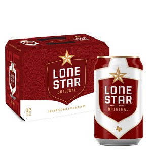 Lone Star Beer - 12pk/12 fl oz Cans - 1 of 4