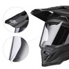 AHR H-VEN35 Dual Sport Full Face Motorcycle Helmet Motocross Offroad Bike w/ Sun Visor - 4 of 4