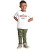 Christmas North Pole University Toddler Baby Graphic T Shirt Brisco Brands - 3 of 4