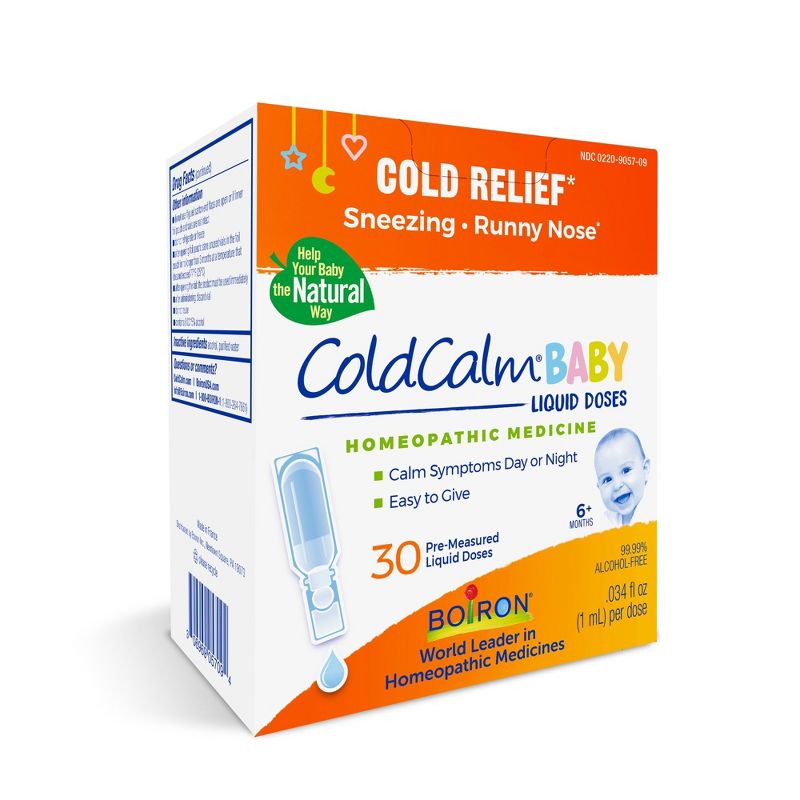 Boiron ColdCalm Baby Homeopathic Medicine For Cold Relief  -  30 Doses Liquid, 4 of 5