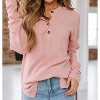Women's Ryan Knit Henley Top - Liam & Company - 3 of 3