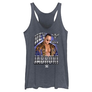 Womens WWE The Rock Hey Jabroni Racerback Tank - 1 of 4