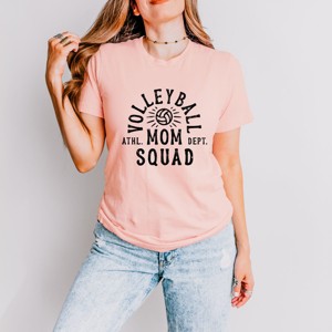 Simply Sage Market Volleyball Mom Squad Short Sleeve Tee - 1 of 4