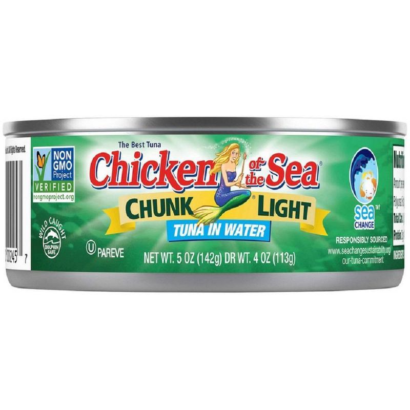 Chicken of the Sea Chunk Light Tuna in Water - 5oz, 2 of 7