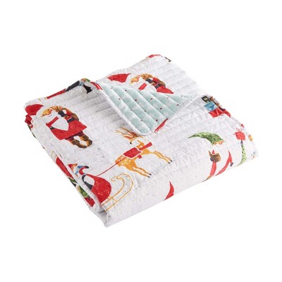 Gnome for the Holidays Quilted Throw - Levtex Home