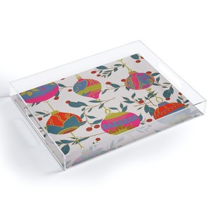 Emanuela Carratoni Christmas Vintage Ornaments 2 Acrylic Tray -Deny Designs - 1 of 4