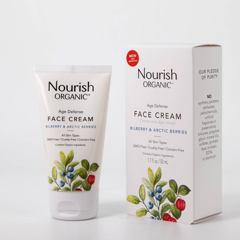 Nourish Organic Age Defense Cream - 1.7 fl oz, 1 of 5