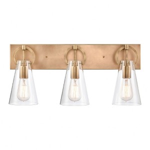 Elk Home Gabby 3 - Light Vanity in  Brass - 1 of 3