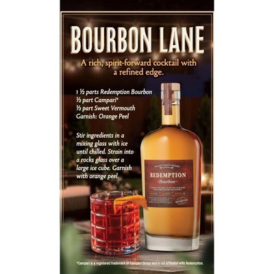 Redemption Bourbon Whiskey - 750ml Bottle