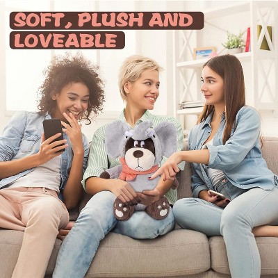 13.5in Plush Cute Stuffed Animal Toy, Soft Bear with Removable Elephant Doll Coat, for Boys and Girls (Elephant Bear)