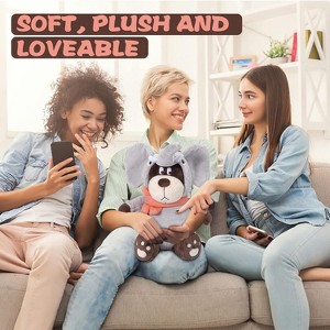 13.5in Plush Cute Stuffed Animal Toy, Soft Bear with Removable Elephant Doll Coat, for Boys and Girls (Elephant Bear) - 1 of 4