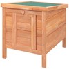 UbMelt Outdoor Dog House Wooden Dog Kennel with A Ramp and Asphalt Roof WaterProof Puppy Shelter Cage,Natural - 2 of 4