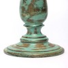 AZL1 Life Concept Candle Holders, Tall Wood and Resin Centerpiece Stand for Dining Table and Mantel Display Decor, Green, 5"*5"*15" - 4 of 4