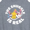 Women's - Pokémon - The Snuggle Is Real Pikachu And Sylveon Graphic Racerback Tank - 2 of 4