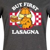 Women's Garfield But First Lasagna Graphic T-shirt Dress - Heather Charcoal - 4X - 2 of 4