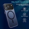 Entronix [Magnetic] Case Compatible with iPhone 17 Pro Max - Translucent Frosted Matte - 4 of 4