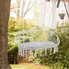 CAVINAS 2-Seat Hammock Chair,Patio Swing with Soft Cushion and Cotton Rope,Outdoor Swing for Indoor Patio Garden - 2 of 4