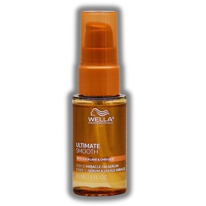 Wella Ultimate Smooth Miracle Oil Serum (1 oz) for Dull, Dry and Frizzy Hair |  visible smoothness in 30 seconds - 1 of 2