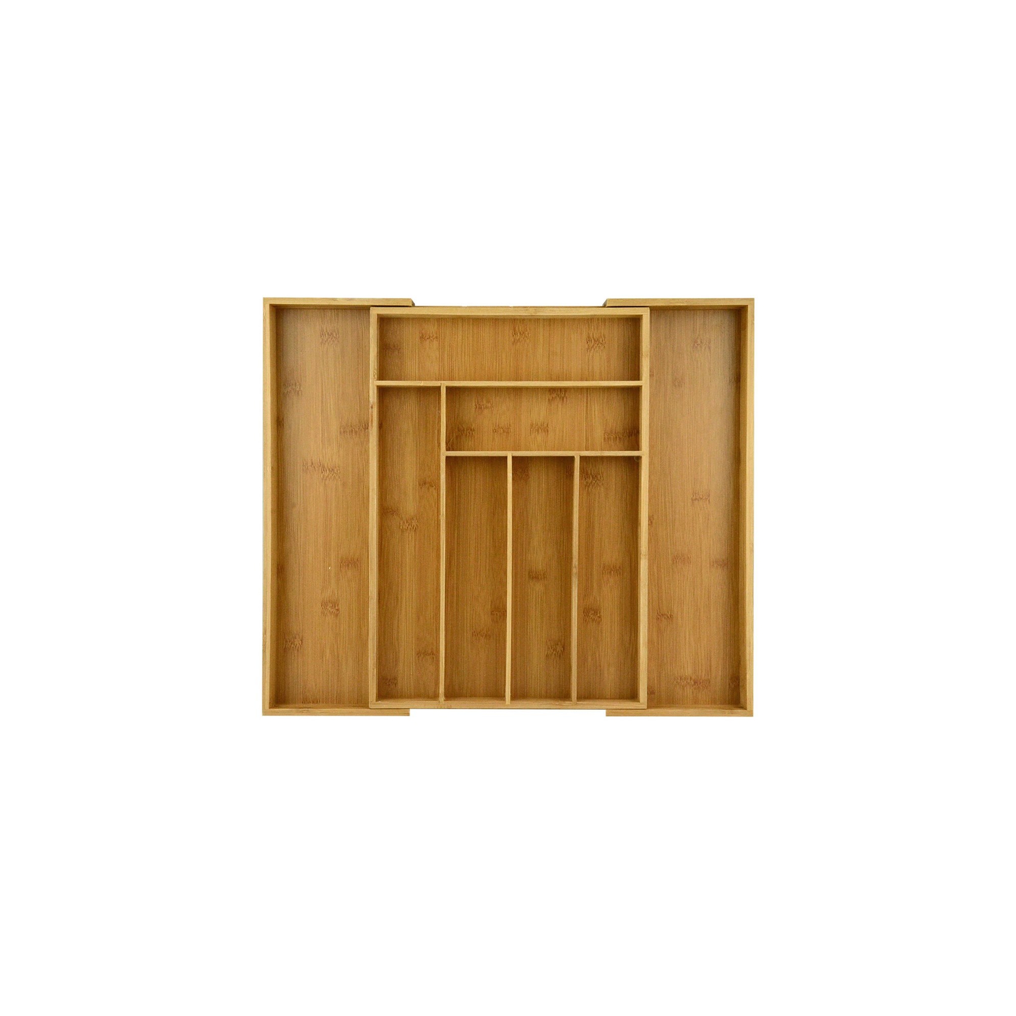 Heim Concept Bamboo Expandable 6 - 8 Slots Utensils Organizer