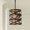 Minka Lavery Dark Bronze Mosaic Gold Mini Pendant Light 8 1/2" Wide Modern for Dining Room House Kitchen Island Living Bedroom - 2 of 3