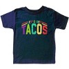 The Juniper Shop Let's Get Tacos Varsity Toddler Short Sleeve Tee - 2 of 4