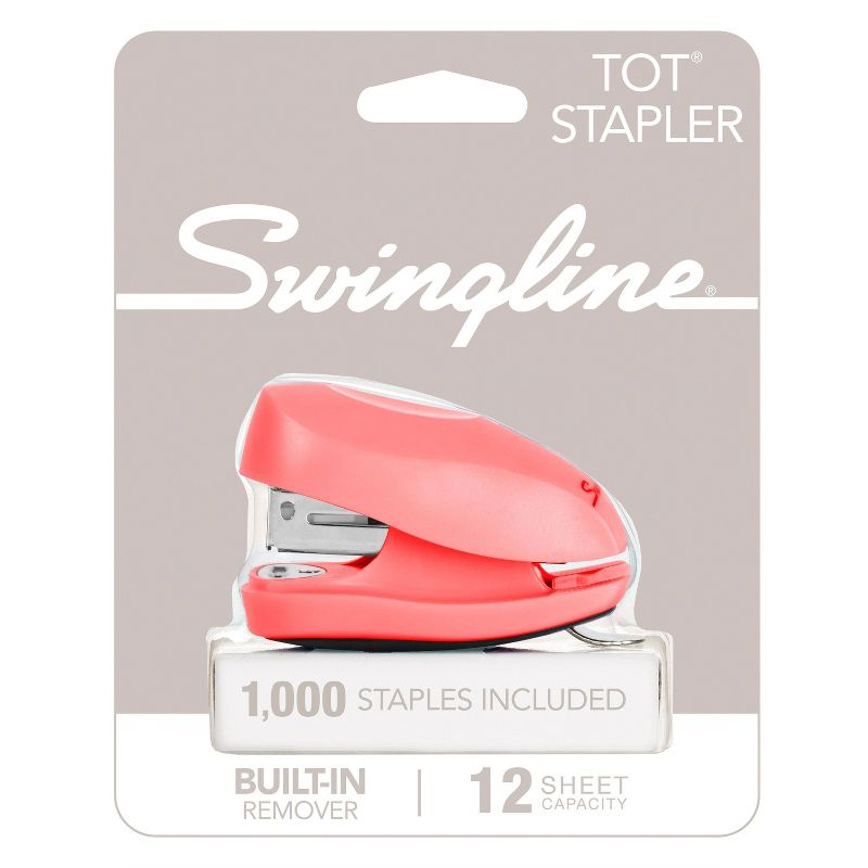 Swingline Tot Mini Stapler (Color Will Vary), 1 of 15