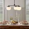 3-Arm Milk Glass Chandelier Ceiling Light - Hearth & Hand™ with Magnolia - image 2 of 4