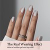 BTArtboxnails XCOATTIPS® Cat Eye - Extra Short Square - 3 of 4