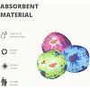 12 Pack - 3" Water Bomb Splash Balls - Beach Water Absorbent Ball Kids Pool Toys & Party Favors by 4E's Novelty - 4 of 4