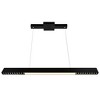 CWI Lighting Pienza 45 in LED Integrated Black Chandelier - 2 of 4
