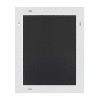 24" x 30" Rost Pieced Wood Framed Wall Mirror White - DesignOvation: Modern Rectangle, No Assembly Required - 4 of 4