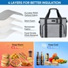 HOMLUX™- 50qt Extra Large Leakproof Cooler 60 Cans Portable Tote Bags - 4 of 4