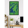 Trends International NBA Minnesota Timberwolves - Logo 25 Framed Wall Poster Prints - 2 of 4
