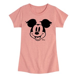 Girls' - Disney - Mickey & Friends Fitted Short Sleeve Graphic T-Shirt - 1 of 4