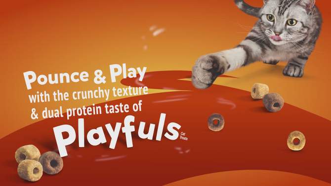 Friskies Playfuls Chicken &#38; Liver Flavor Cat Treat - 6oz, 2 of 9, play video