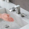CLIHOME 8 in. Widespread 2-Handle Bathroom Faucet With Pop Up Drain for 3-Holes Mount - 2 of 4