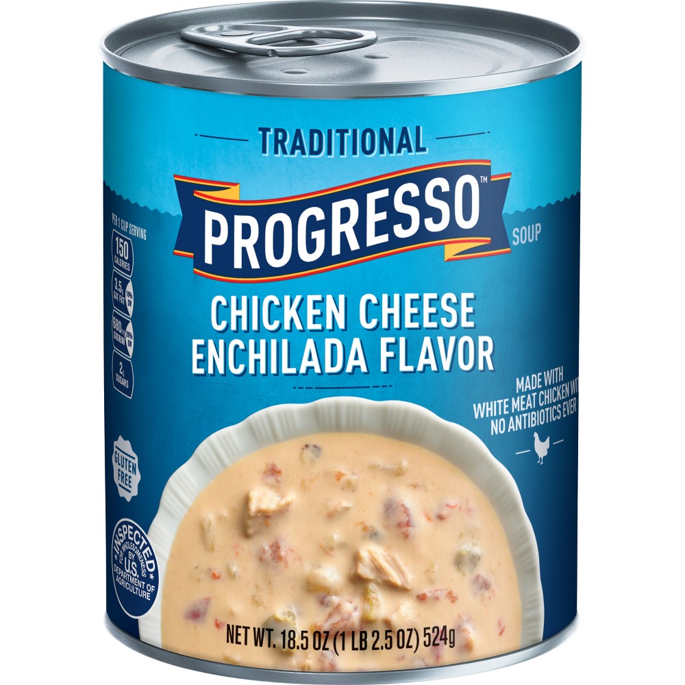 UPC 041196915136 product image for Progresso Chicken Cheese Enchilada Soup - 18.5oz | upcitemdb.com