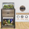 MaseiKar 5-10 Gallon Fish Tank Stand, Heavy Duty Aquarium Stand with Cabinet & Power Outlets for Fish Tank Accessories Storage, Double Tank Stand - 2 of 4