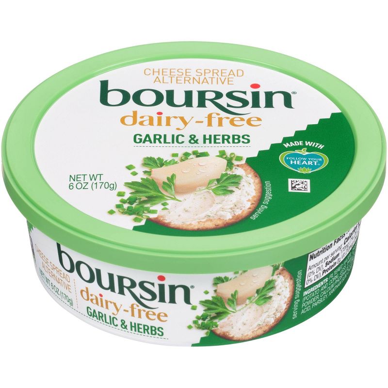 Boursin Dairy-Free Cheese - 6oz, 1 of 5