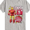 Boys' - Marvel - Iron Man Action Figure Short Sleeve Graphic T-Shirt - 2 of 4