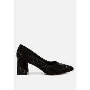 Caspia Rhinestones Embellished Pumps - 1 of 4