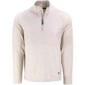 Cutter & Buck Adapt Eco Knit Hybrid Recycled Mens Quarter Zip - 1 of 2