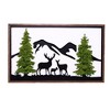 PAGED Eco-Friendly Preserved Moss Metal Wall Art for Living Room, Iron Frame Sculpture Framed Wall Art, Low-Maintenance Wall Decor for Nurseries - 2 of 4