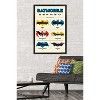 Trends International DC Comics Batman: 85th Anniversary - The Batmobiles Logos Framed Wall Poster Prints - 2 of 4