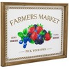 Northlight Farmers Market Framed Metal Wall Sign - 15.75" - 3 of 4