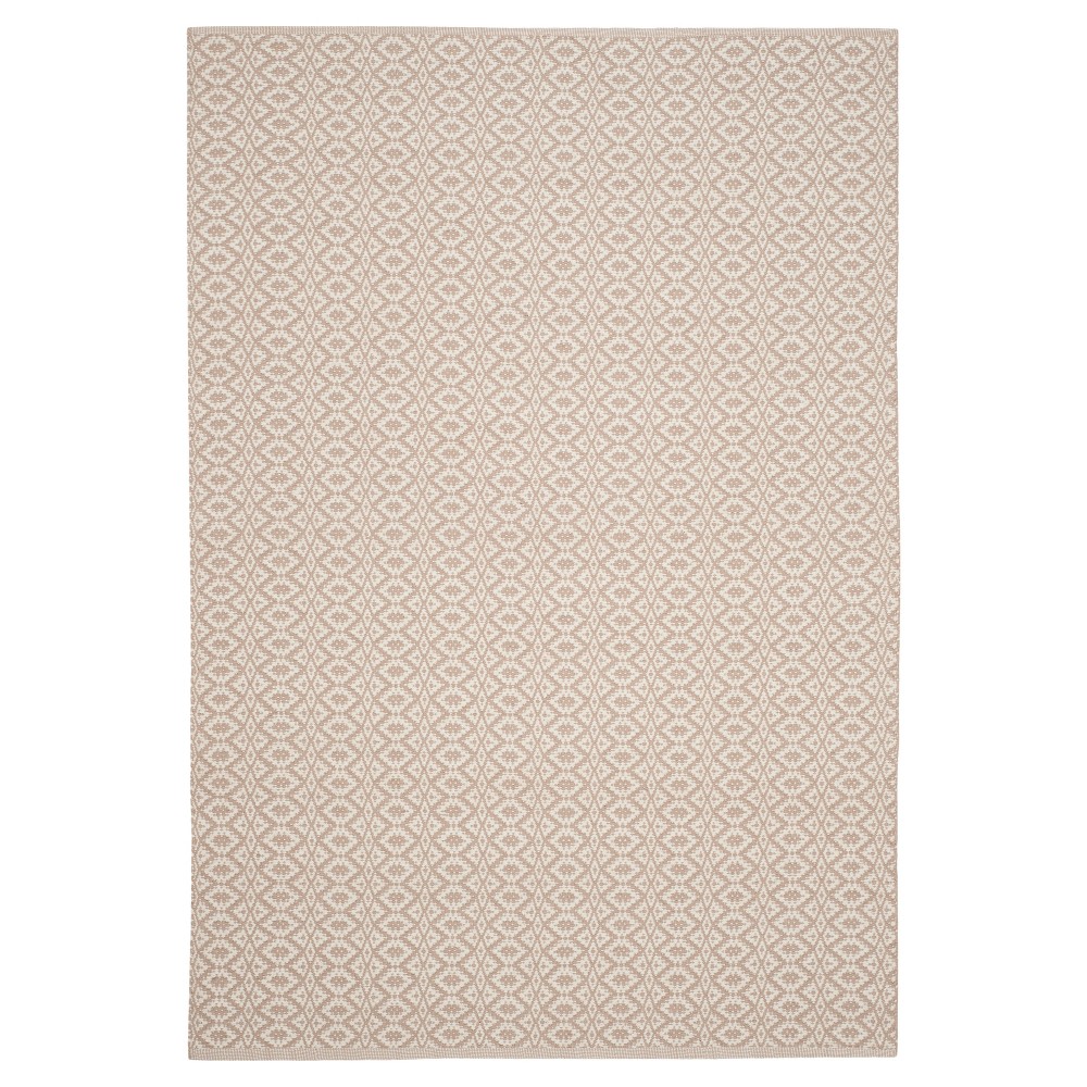 Kalina Flatweave Area Rug - Ivory / Beige (5'x7') - Safavieh