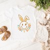 The Juniper Shop Happy Easter Smiley Lightning Bolt Toddler Short Sleeve Tee - 2 of 2