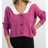 Women's HARPER SCALLOPED COLLAR SWEATER - &merci - image 2 of 4